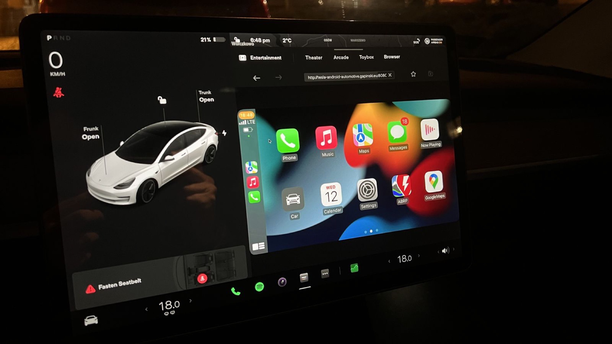 Polskie obejście CarPlay dla Tesli jest już dostępne do pobrania – iMagazine